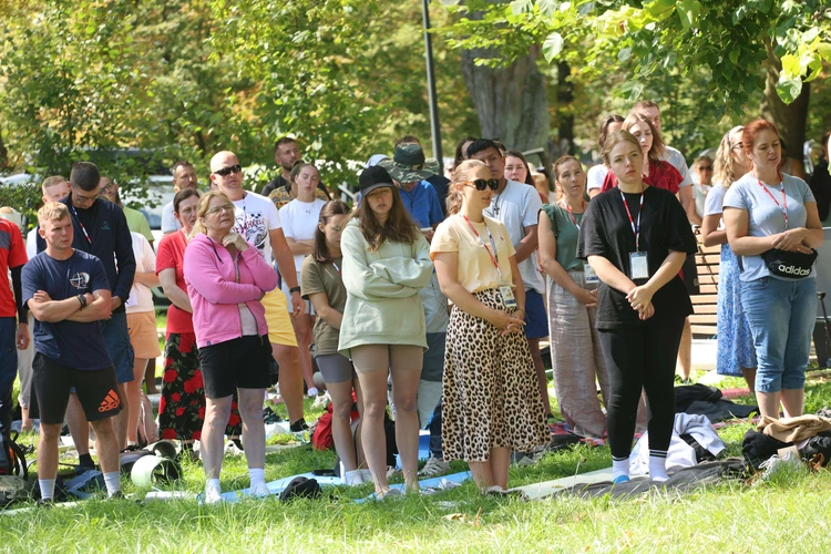 Msza św. w Proszowicach