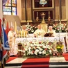 Mszy św. przewodniczył  bp Marek Solarczyk. 