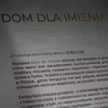 Dom dla Imienia - nowa wystawa w Tyńcu