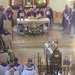 Pożegnanie abp. Józefa Kowalczyka w Jadownikach Mokrych