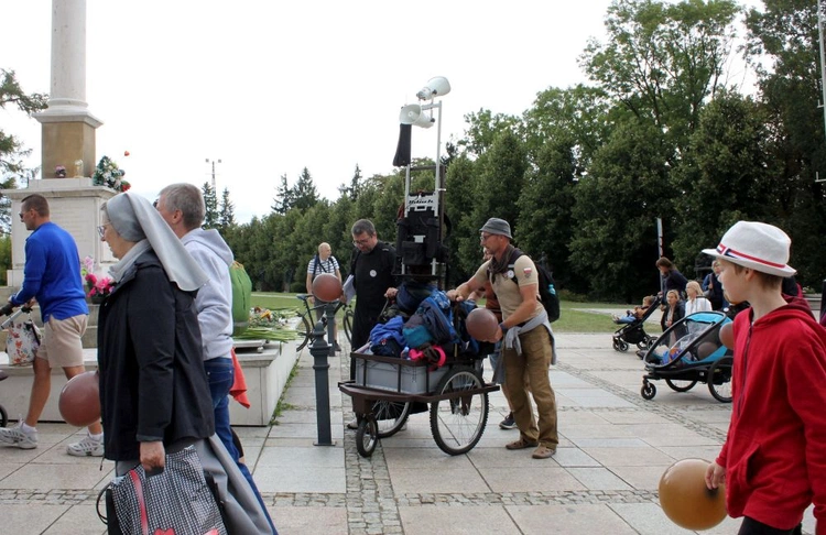 Pielgrzymi na Jasnej Górze