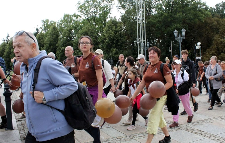Pielgrzymi na Jasnej Górze