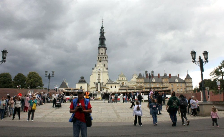 Pielgrzymi na Jasnej Górze