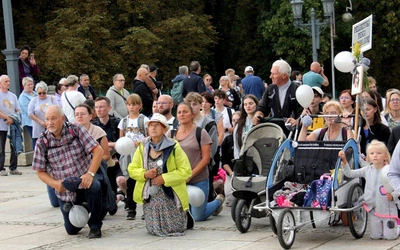 Pielgrzymi na Jasnej Górze