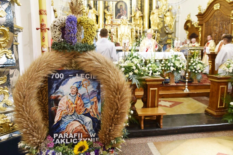 700 lat parafii św. Idziego Opata w Zakliczynie - Msza św. 