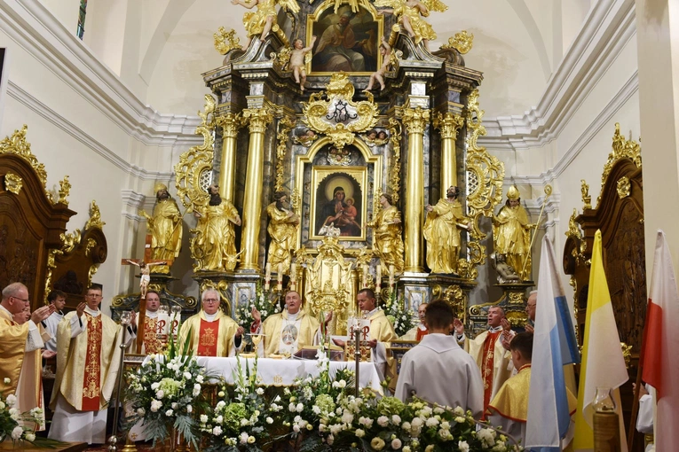 700 lat parafii św. Idziego Opata w Zakliczynie - Msza św. 