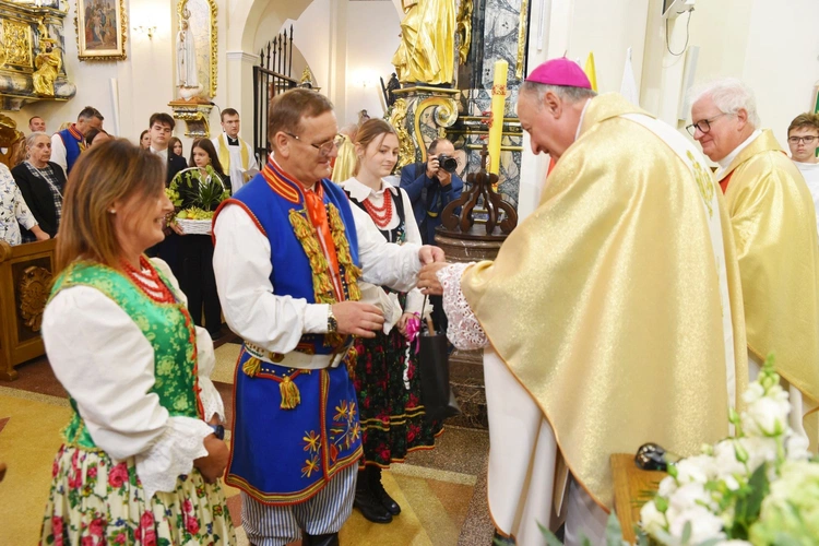 700 lat parafii św. Idziego Opata w Zakliczynie - Msza św. 
