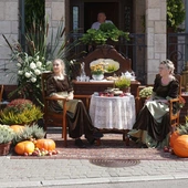 Dożynki diecezjalne w Wielowsi - korowód