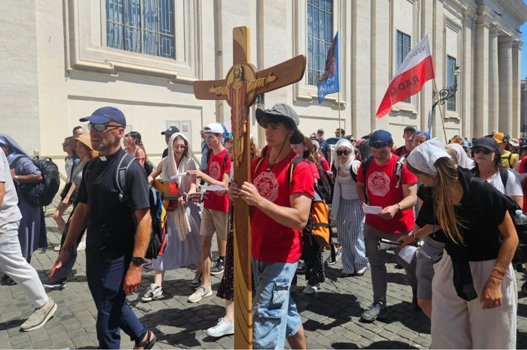 Młodzież z Drogi Neokatechumenalnej na Jubileuszu Młodych w Rzymie
