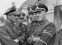 Dowódcy inspektoratów Selbstschutzu:  SS-Standartenführer Ludolf Jacob von Alvensleben, SS-Obersturmbannführer Erich Spaarmann,  SS-Obersturmbannführer Hans Kölzow,  i SS-Sturmbannführer Christian Schnug.