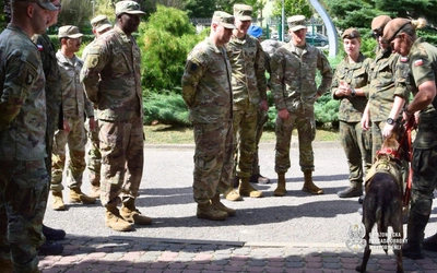 Amerykańscy żołnierze szkolą się z mazowieckimi terytorialsami