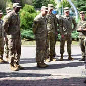 Amerykańscy żołnierze szkolą się z mazowieckimi terytorialsami