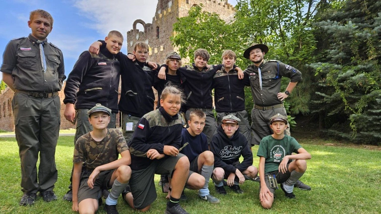 Harcerskie wakacje u Matki Bożej