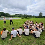 Skauci - obóz harcerzy