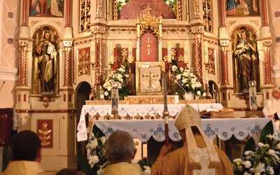 Mszę św. zakończyła modlitwa do Pani Koziańskiej. 