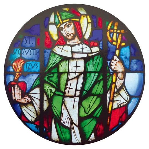 …oraz św. Teresy od Dzieciątka Jezus w Zabrzu-Mikulczycach, 1933 r., Franz Xaver Wilfried Braunmiller, Mayer'sche Hofkunstanstalt, Monachium. 