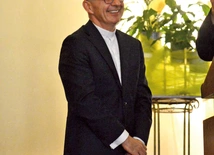 Ks. Wiesław Hudek, dyrektor artystyczny przedsięwzięcia.