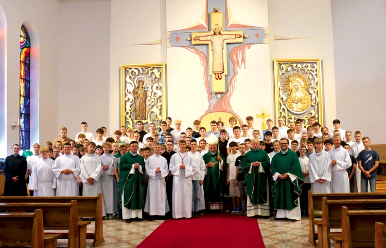 Mszy św. w kaplicy seminaryjnej przewodniczył bp Marek Solarczyk.