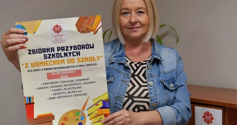 Caritas zaprasza do udziału w zbiórce "Z uśmiechem do szkoły"