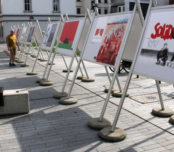 Wystawa "Wolność zaczyna się od słowa solidarność"