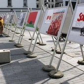 Wystawa "Wolność zaczyna się od słowa solidarność"