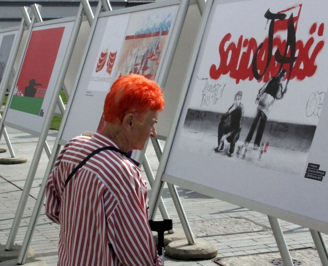 Wystawa "Wolność zaczyna się od słowa solidarność"