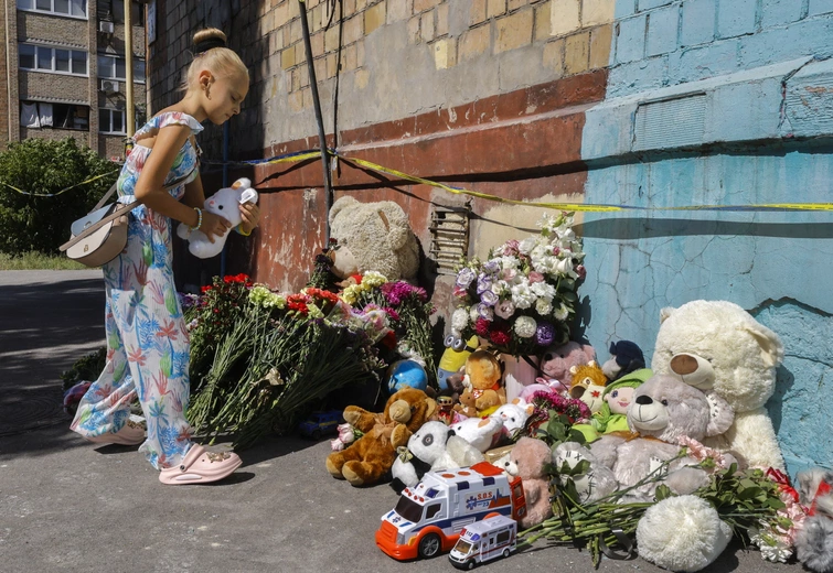 Po ostatni bombardowaniu Kijowa