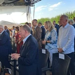 Modlitwa przy kaplicy w Opocznie 