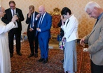Matka dziennikarza zabitego przez ISIS u Papieża 