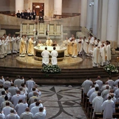 Katowice. Jubileuszowa pielgrzymka kapłanów i diakonów