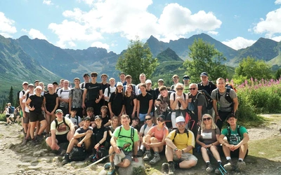 Młodzi z parafii pw. św. Stefana integrowali się w górach