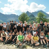 Młodzi z parafii pw. św. Stefana integrowali się w górach