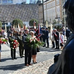 Polowa Msza św. przy katedrze na 45 lat Solidarności