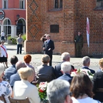 Polowa Msza św. przy katedrze na 45 lat Solidarności