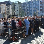 Polowa Msza św. przy katedrze na 45 lat Solidarności