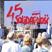 Gorzów Wlkp. Obchody 45. rocznicy powstania NSZZ "Solidarność"