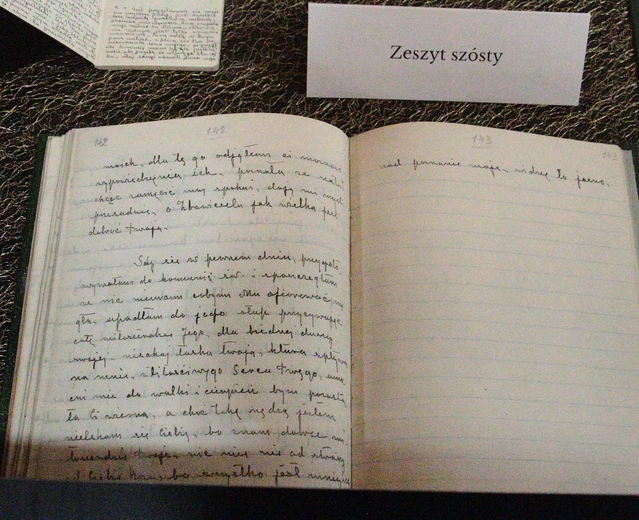 Rękopisy "Dzienniczka" św. s. Faustyny