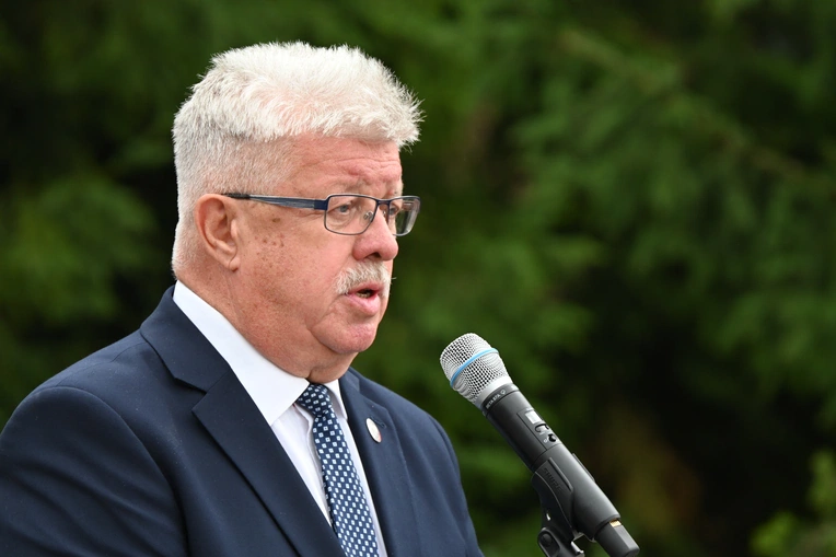 Odsłonięcie pomnika Stefana Banacha 