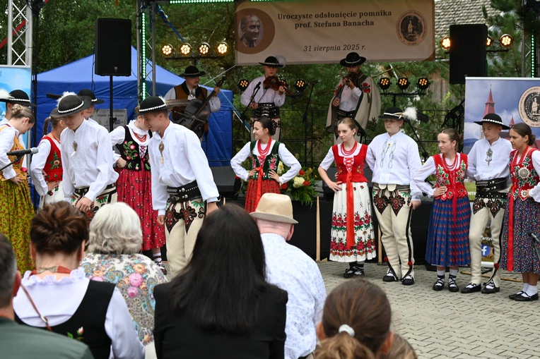 Odsłonięcie pomnika Stefana Banacha 