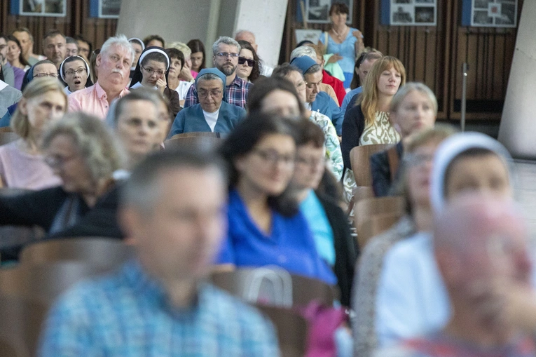 Odprawa katechetyczna w Świątyni Opatrzności Bożej
