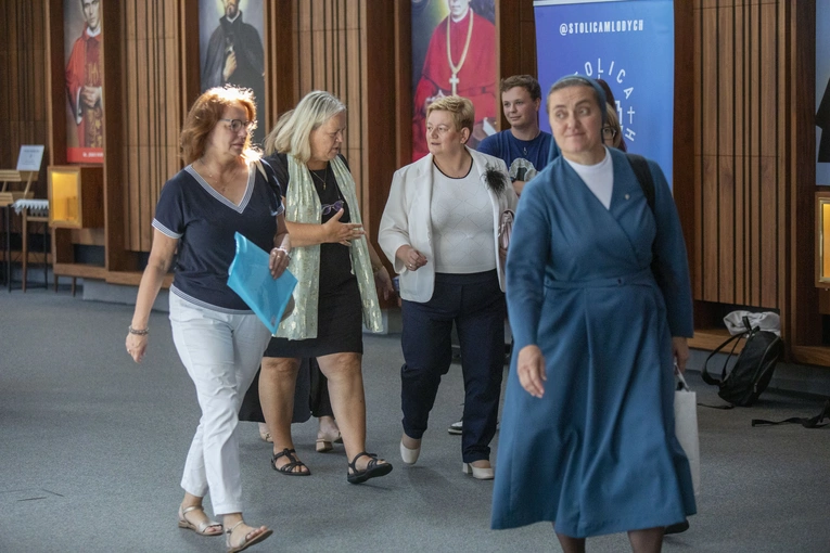 Odprawa katechetyczna w Świątyni Opatrzności Bożej