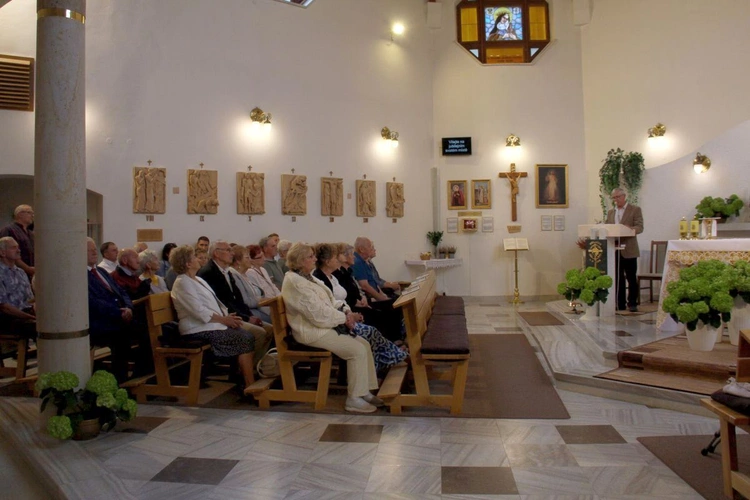 Msza św. w I rocznicę śmierci ks. Tomasza Horaka w sanktuarium Maria Hilf k. Zlatych Hor