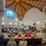 Msza św. w I rocznicę śmierci ks. Tomasza Horaka w sanktuarium Maria Hilf k. Zlatych Hor