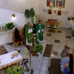 Msza św. w I rocznicę śmierci ks. Tomasza Horaka w sanktuarium Maria Hilf k. Zlatych Hor