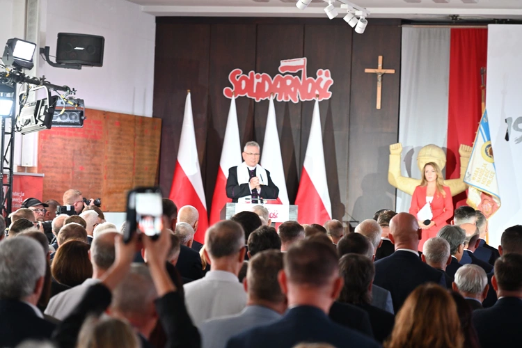 Rocznicowe uroczystości Solidarności w Gdańsku