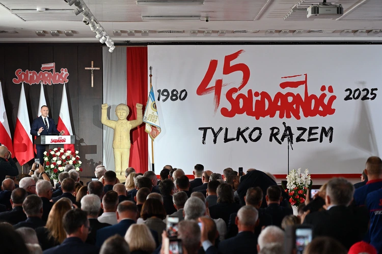 Rocznicowe uroczystości Solidarności w Gdańsku