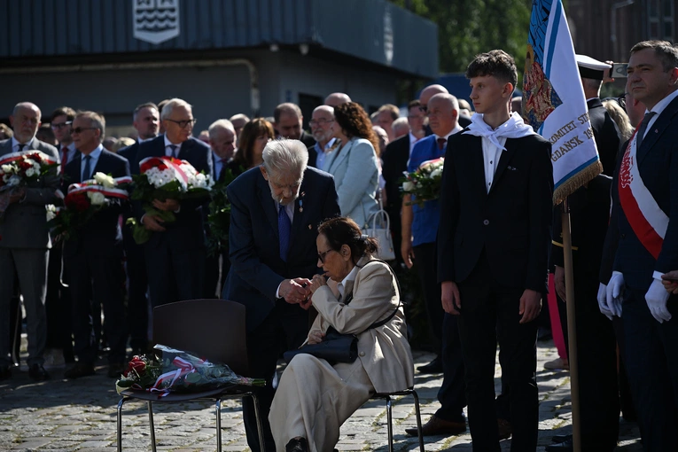 Rocznicowe uroczystości Solidarności w Gdańsku