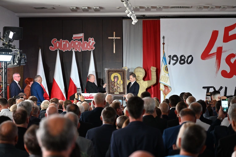Rocznicowe uroczystości Solidarności w Gdańsku