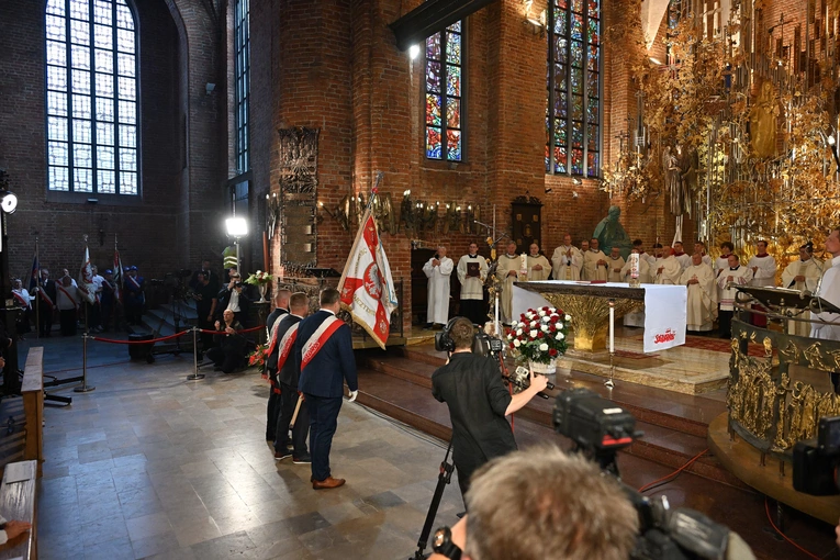 Rocznicowe uroczystości Solidarności w Gdańsku