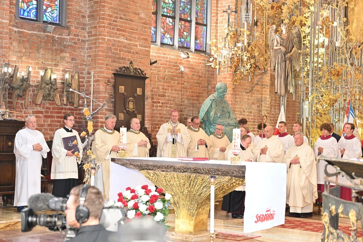 Rocznicowe uroczystości Solidarności w Gdańsku